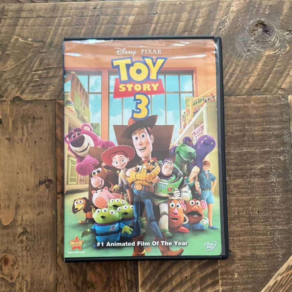 TOY STORY 3 Walt Disney/Pixar DVD Movie Woody/Tom Hanks DVD